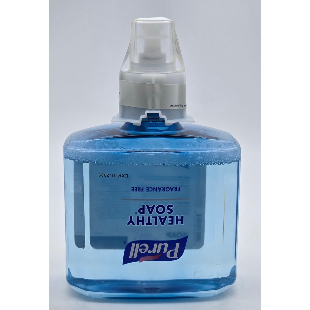 Purell Healthy Soap Refill ES4 Gentle Free Foam 1200 mL Blue Exp 1/29 New